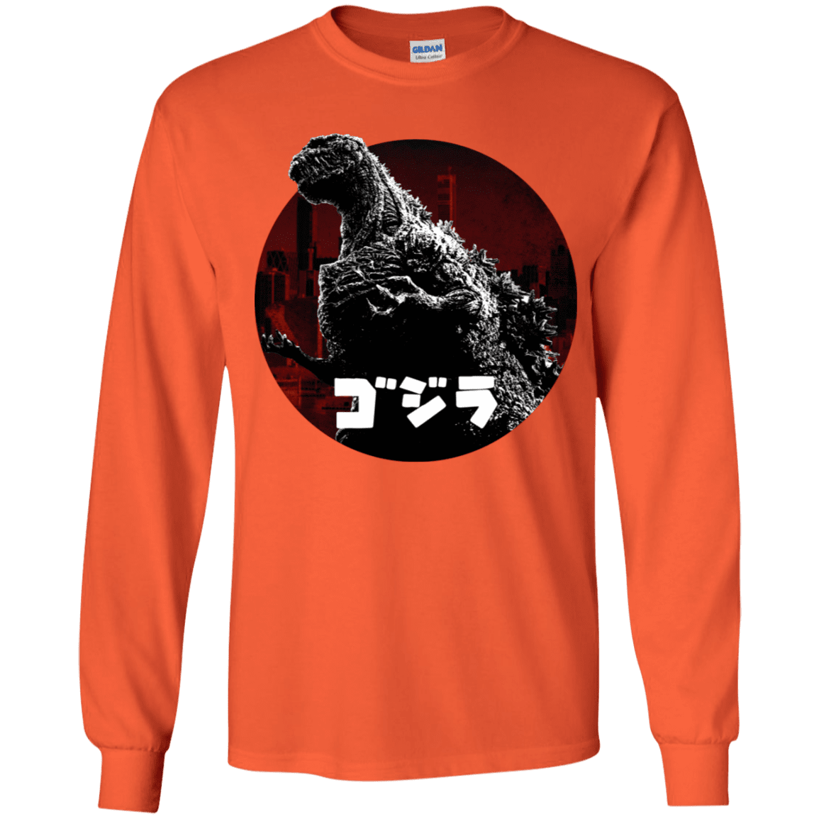 T-Shirts Orange / YS King Of The City Youth Long Sleeve T-Shirt