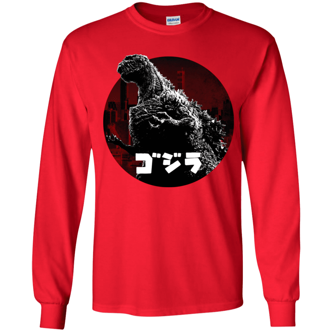 T-Shirts Red / YS King Of The City Youth Long Sleeve T-Shirt