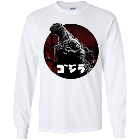 T-Shirts White / YS King Of The City Youth Long Sleeve T-Shirt