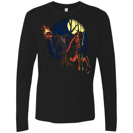 T-Shirts Black / Small King of the Hollow_designs by mephias Men's Premium Long Sleeve