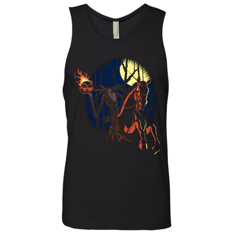 T-Shirts Black / Small King of the Hollow_designs by mephias Men's Premium Tank Top
