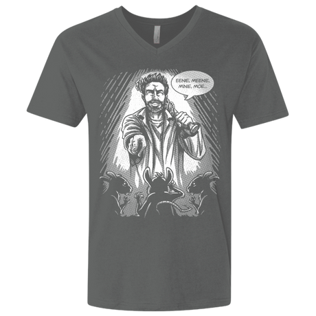 T-Shirts Heavy Metal / X-Small King of the Rats Men's Premium V-Neck