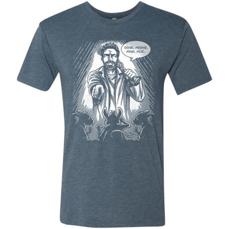 T-Shirts Indigo / Small King of the Rats Men's Triblend T-Shirt