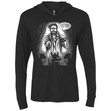 T-Shirts Vintage Black / X-Small King of the Rats Triblend Long Sleeve Hoodie Tee