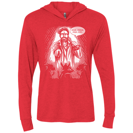 T-Shirts Vintage Red / X-Small King of the Rats Triblend Long Sleeve Hoodie Tee