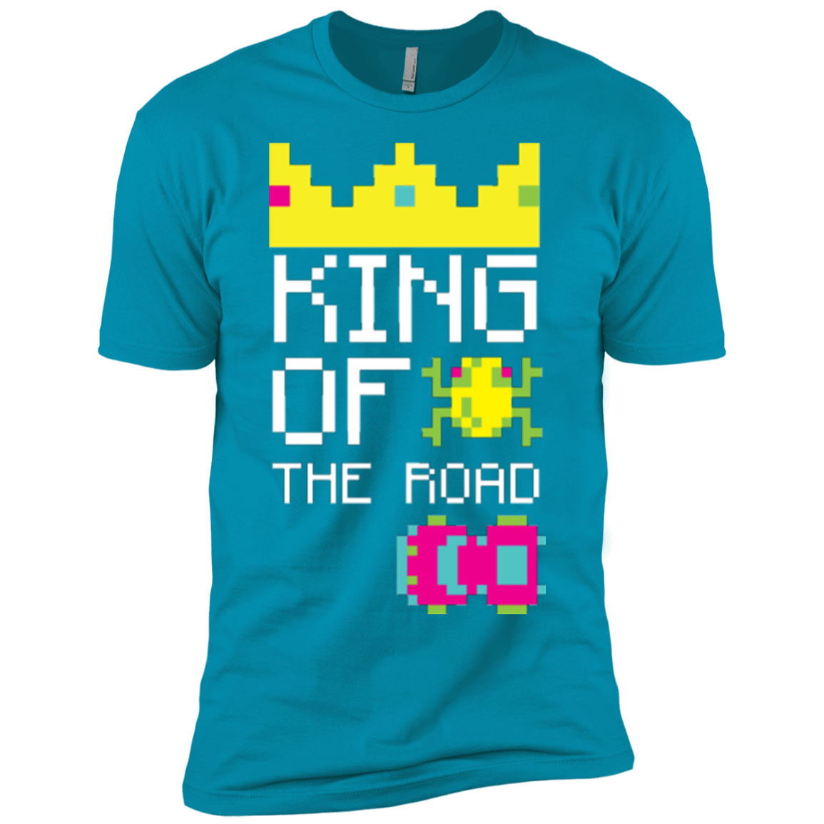 T-Shirts Turquoise / YXS King Of The Road Boys Premium T-Shirt