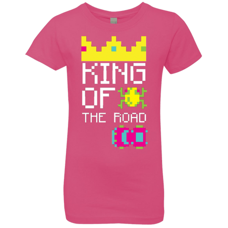T-Shirts Hot Pink / YXS King Of The Road Girls Premium T-Shirt