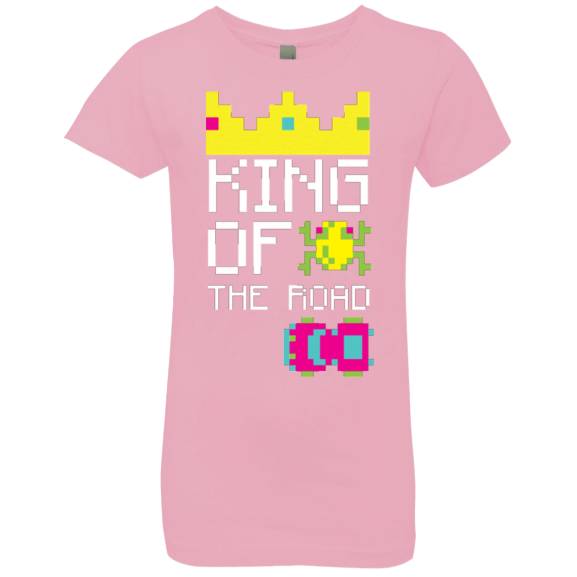 T-Shirts Light Pink / YXS King Of The Road Girls Premium T-Shirt
