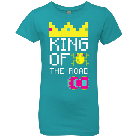 T-Shirts Tahiti Blue / YXS King Of The Road Girls Premium T-Shirt