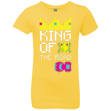 T-Shirts Vibrant Yellow / YXS King Of The Road Girls Premium T-Shirt