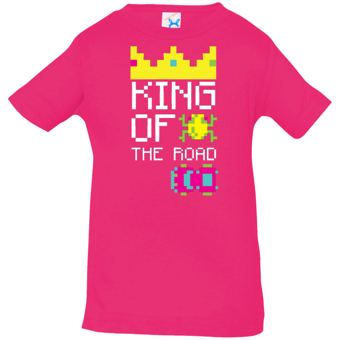 T-Shirts Hot Pink / 6 Months King Of The Road Infant Premium T-Shirt