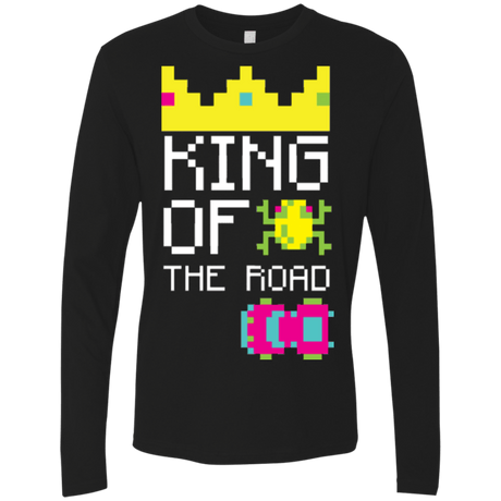 T-Shirts Black / Small King Of The Road Men's Premium Long Sleeve