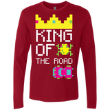 T-Shirts Cardinal / Small King Of The Road Men's Premium Long Sleeve