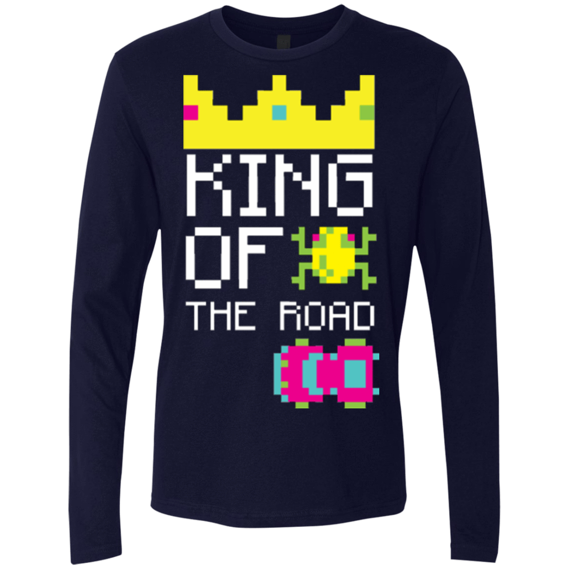T-Shirts Midnight Navy / Small King Of The Road Men's Premium Long Sleeve