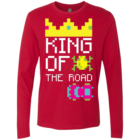 T-Shirts Red / Small King Of The Road Men's Premium Long Sleeve