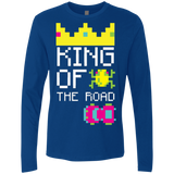 T-Shirts Royal / Small King Of The Road Men's Premium Long Sleeve