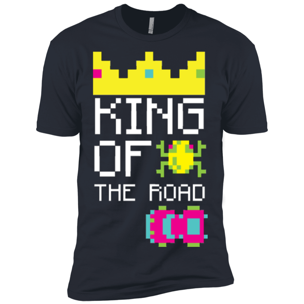 T-Shirts Indigo / X-Small King Of The Road Men's Premium T-Shirt
