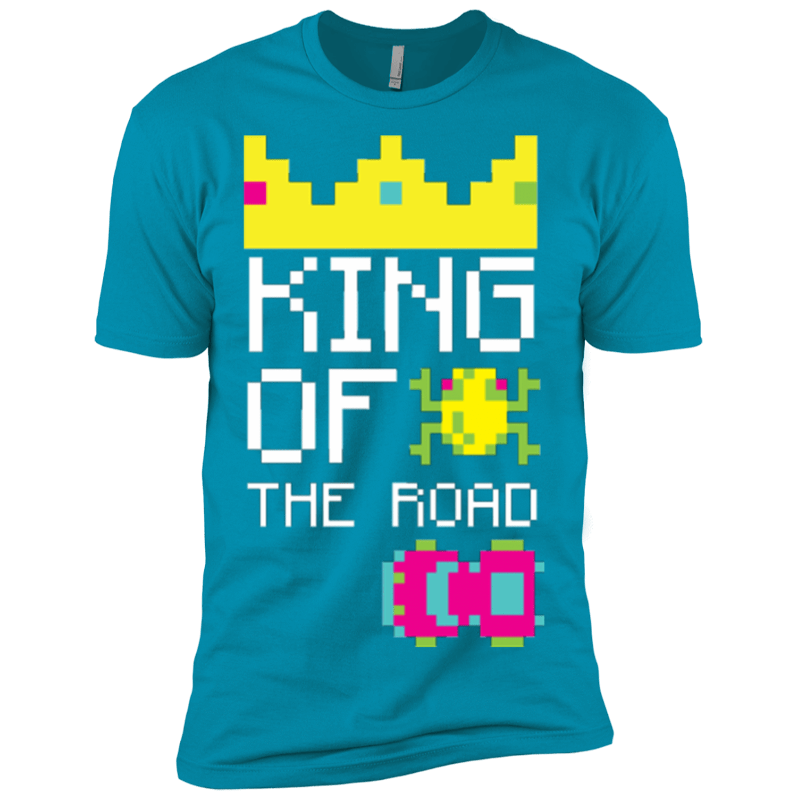 T-Shirts Turquoise / X-Small King Of The Road Men's Premium T-Shirt