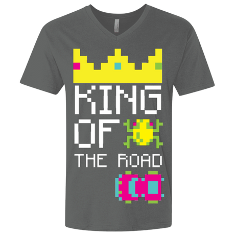 T-Shirts Heavy Metal / X-Small King Of The Road Men's Premium V-Neck