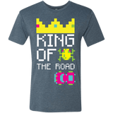 T-Shirts Indigo / Small King Of The Road Men's Triblend T-Shirt