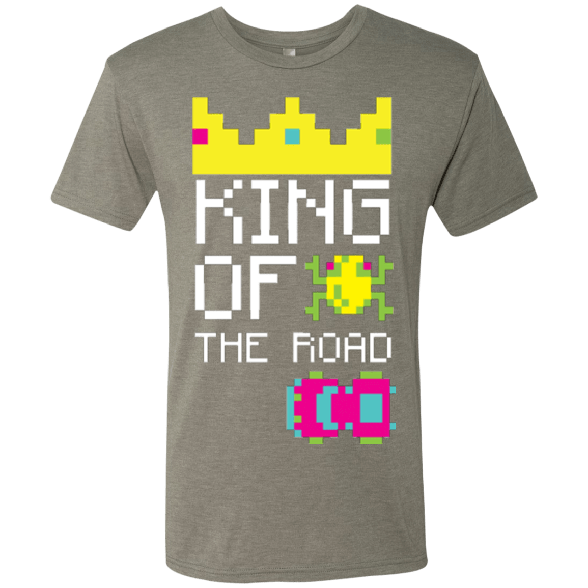 T-Shirts Venetian Grey / Small King Of The Road Men's Triblend T-Shirt