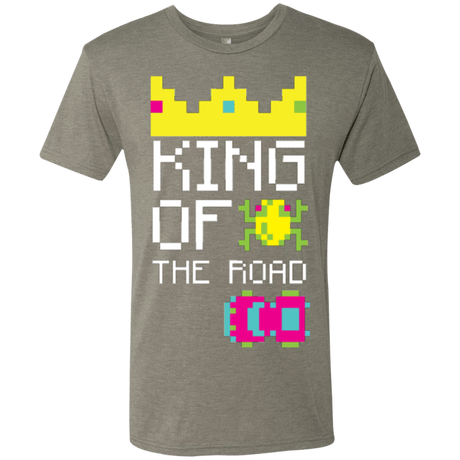T-Shirts Venetian Grey / Small King Of The Road Men's Triblend T-Shirt