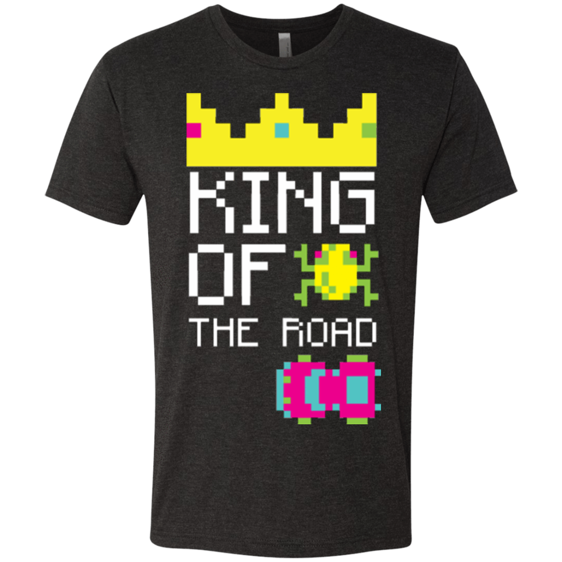 T-Shirts Vintage Black / Small King Of The Road Men's Triblend T-Shirt