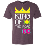 T-Shirts Vintage Purple / Small King Of The Road Men's Triblend T-Shirt