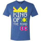 T-Shirts Vintage Royal / Small King Of The Road Men's Triblend T-Shirt