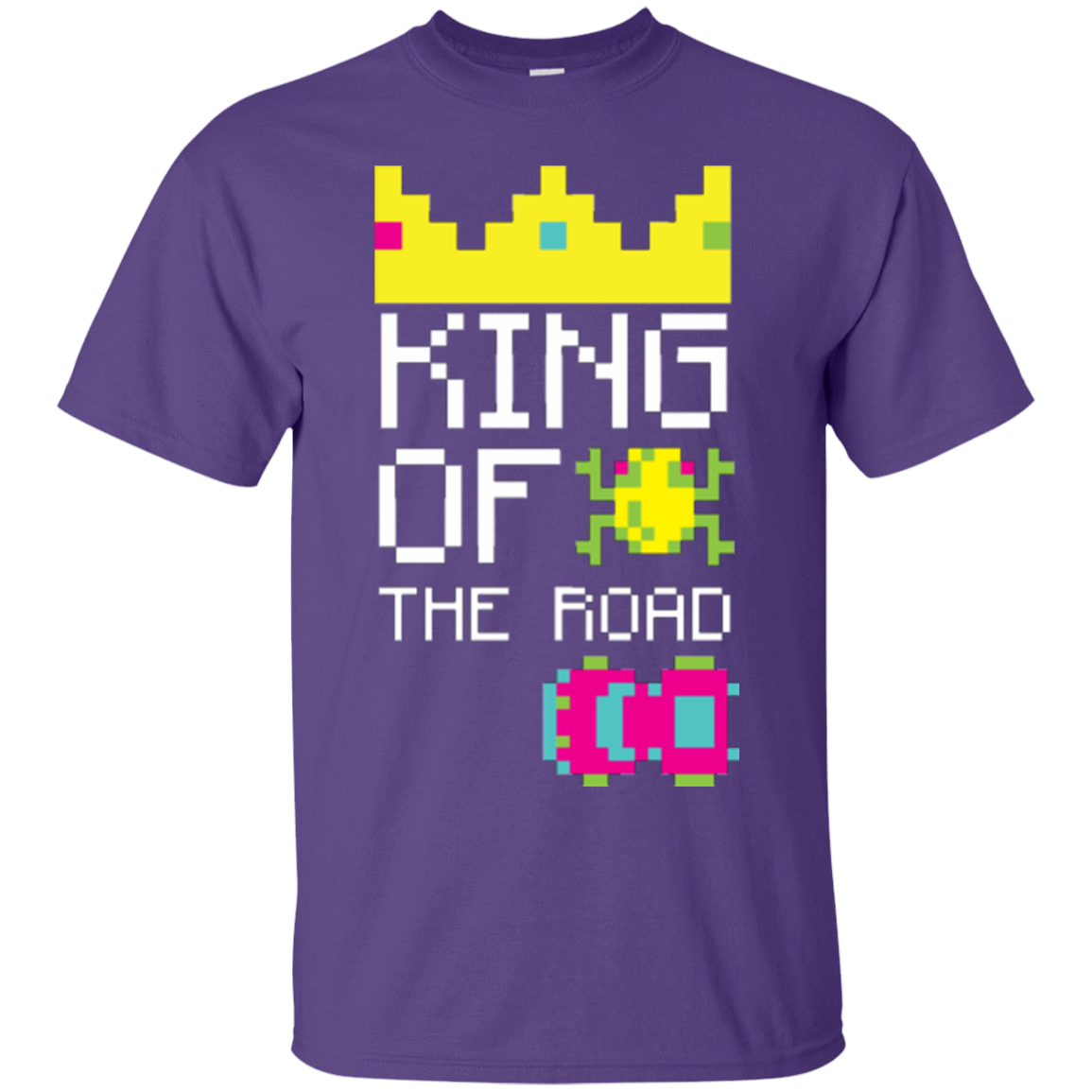 T-Shirts Purple / Small King Of The Road T-Shirt