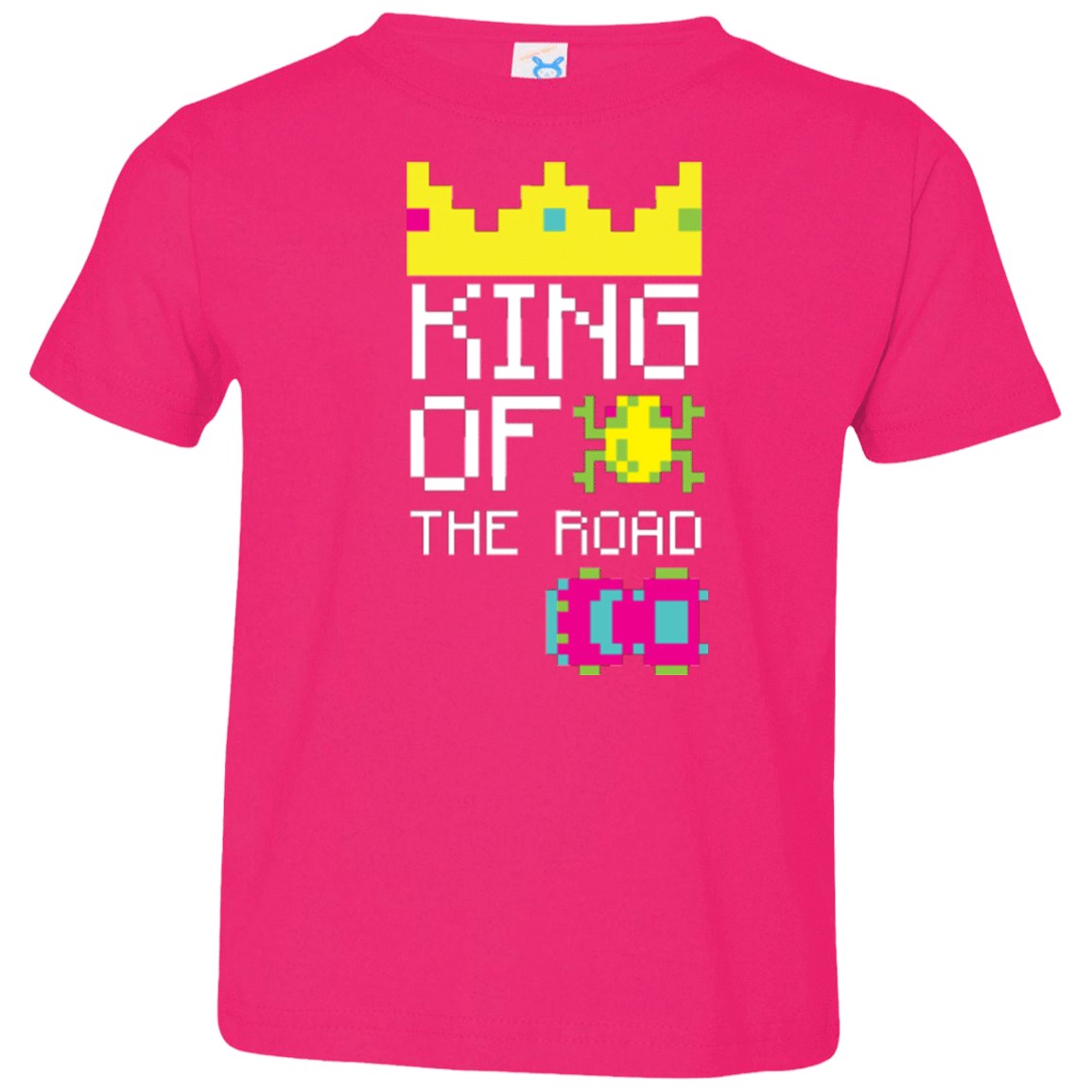 T-Shirts Hot Pink / 2T King Of The Road Toddler Premium T-Shirt