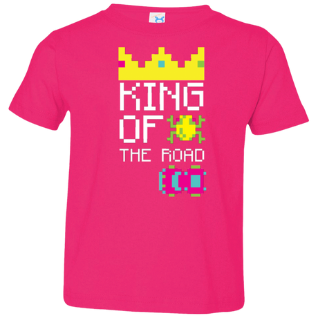 T-Shirts Hot Pink / 2T King Of The Road Toddler Premium T-Shirt