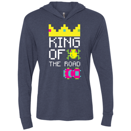 T-Shirts Vintage Navy / X-Small King Of The Road Triblend Long Sleeve Hoodie Tee