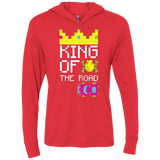 T-Shirts Vintage Red / X-Small King Of The Road Triblend Long Sleeve Hoodie Tee