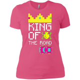 T-Shirts Hot Pink / X-Small King Of The Road Women's Premium T-Shirt