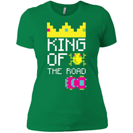 T-Shirts Kelly Green / X-Small King Of The Road Women's Premium T-Shirt