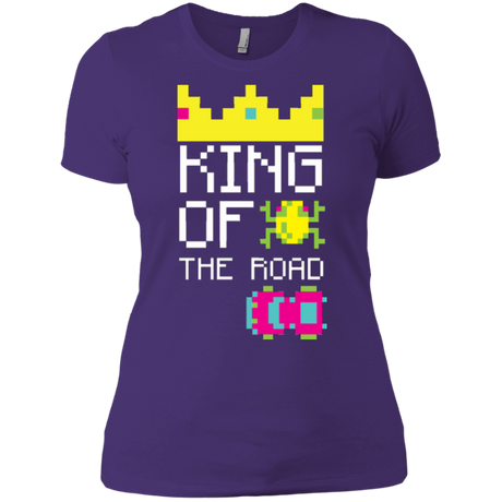 T-Shirts Purple Rush/ / X-Small King Of The Road Women's Premium T-Shirt