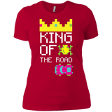 T-Shirts Red / X-Small King Of The Road Women's Premium T-Shirt