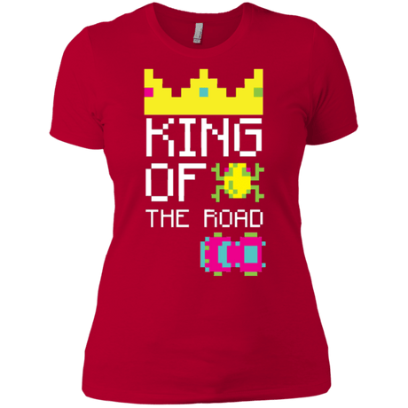T-Shirts Red / X-Small King Of The Road Women's Premium T-Shirt