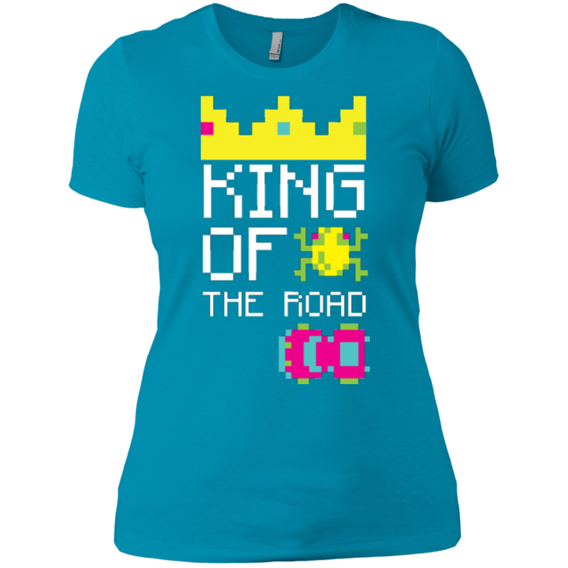 T-Shirts Turquoise / X-Small King Of The Road Women's Premium T-Shirt