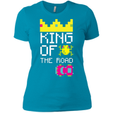 T-Shirts Turquoise / X-Small King Of The Road Women's Premium T-Shirt