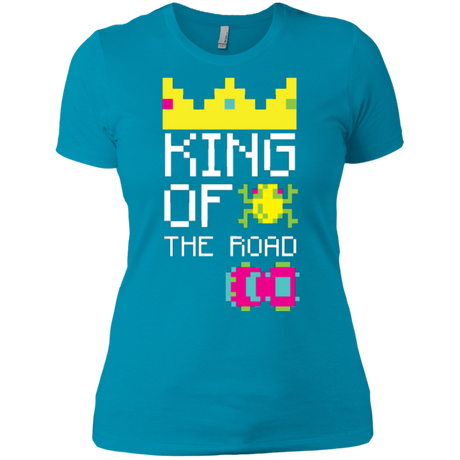T-Shirts Turquoise / X-Small King Of The Road Women's Premium T-Shirt