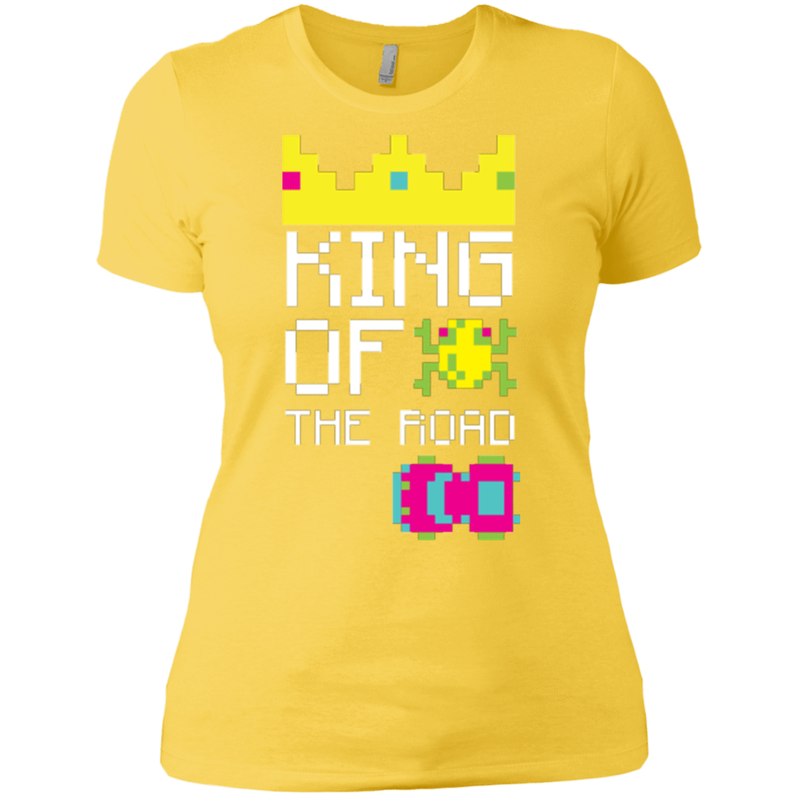 T-Shirts Vibrant Yellow / X-Small King Of The Road Women's Premium T-Shirt