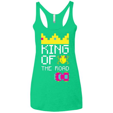 T-Shirts Envy / X-Small King Of The Road Women's Triblend Racerback Tank
