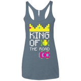 T-Shirts Indigo / X-Small King Of The Road Women's Triblend Racerback Tank