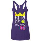T-Shirts Purple Rush / X-Small King Of The Road Women's Triblend Racerback Tank