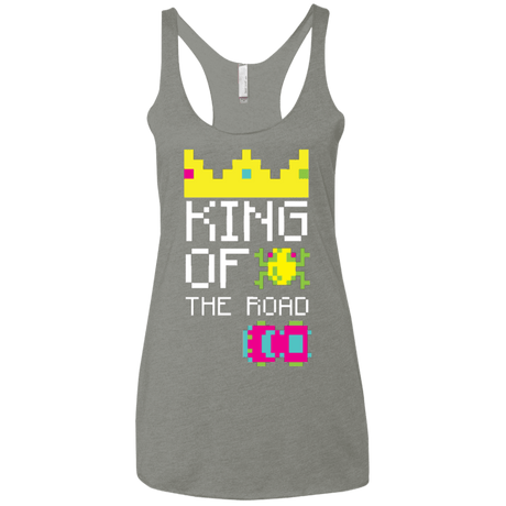 T-Shirts Venetian Grey / X-Small King Of The Road Women's Triblend Racerback Tank