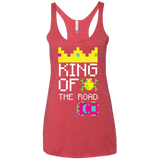T-Shirts Vintage Red / X-Small King Of The Road Women's Triblend Racerback Tank