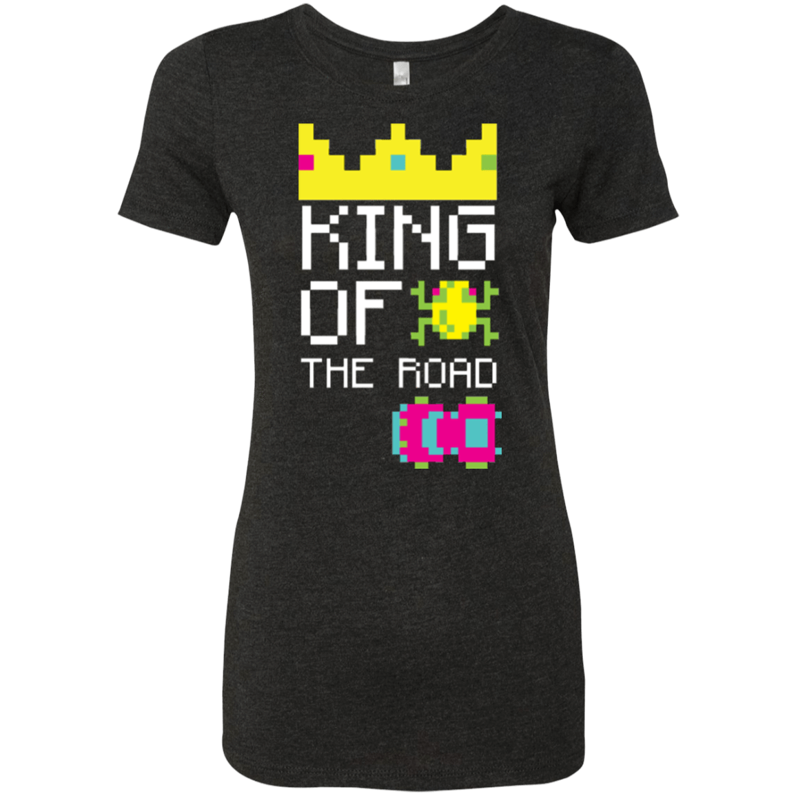 T-Shirts Vintage Black / Small King Of The Road Women's Triblend T-Shirt
