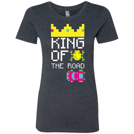 T-Shirts Vintage Navy / Small King Of The Road Women's Triblend T-Shirt